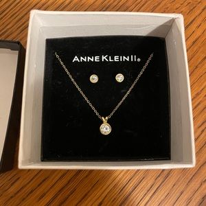 Anne Klein II necklace and earrings set.